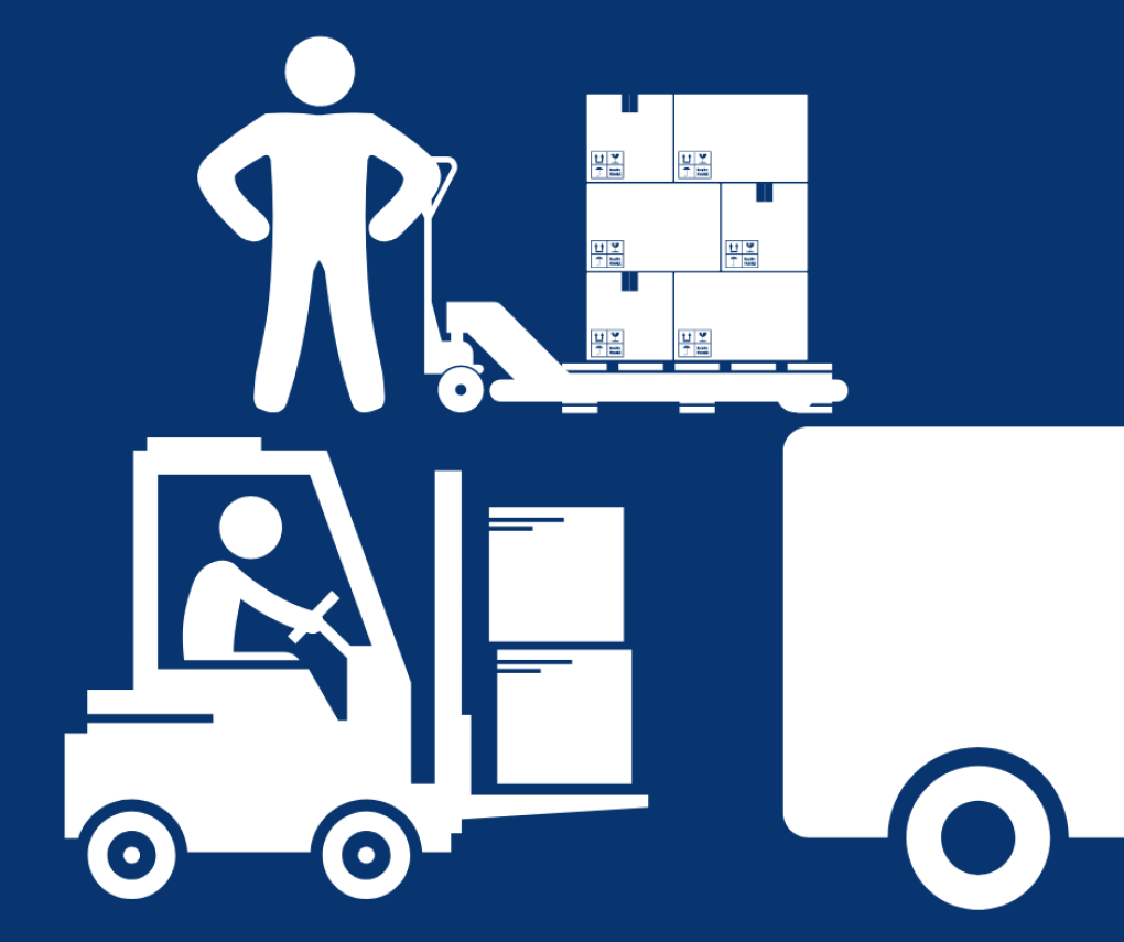 Une équipe dédiée à la logistique de stockage