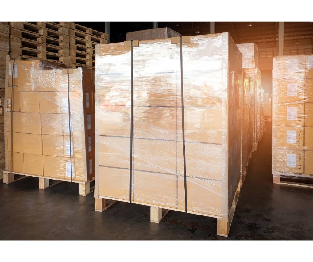 Vue sur le stockage Transports IDOUX